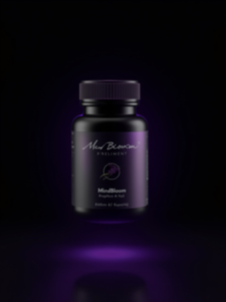MindBloom Supplement Bottle